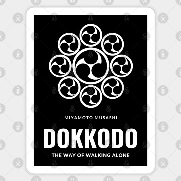 DOKKODO - MIYAMOTO MUSASHI Magnet by Rules of the mind